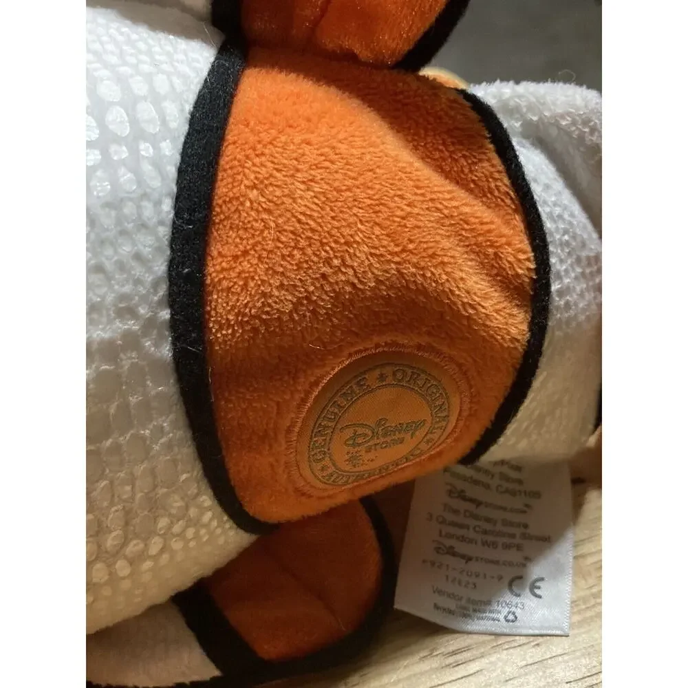 Original Authentic Disney Store Finding Nemo‎ Plush Stuffed Animal Clown Fish